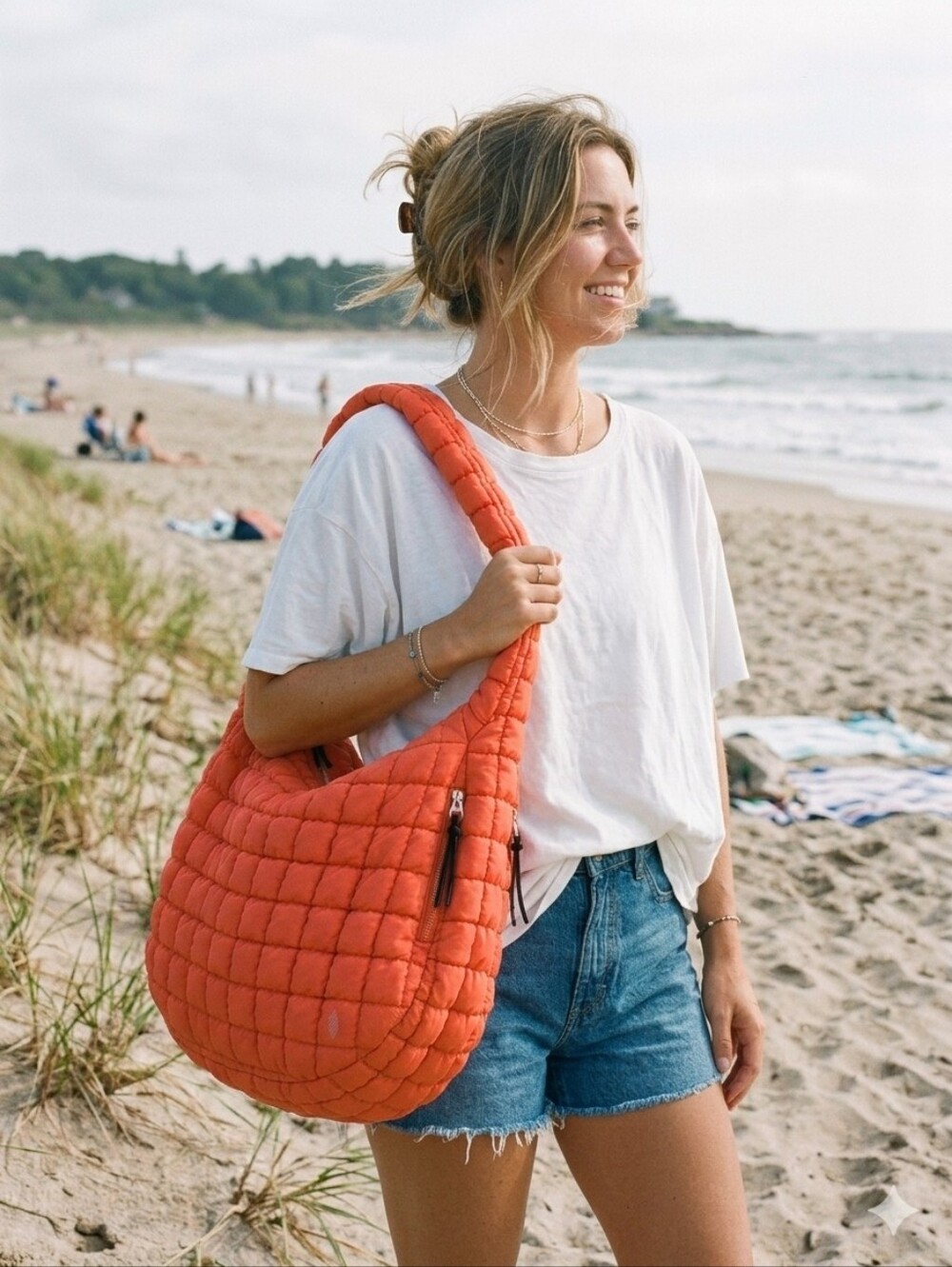 Free People Movement Quilted Puffer Bag
